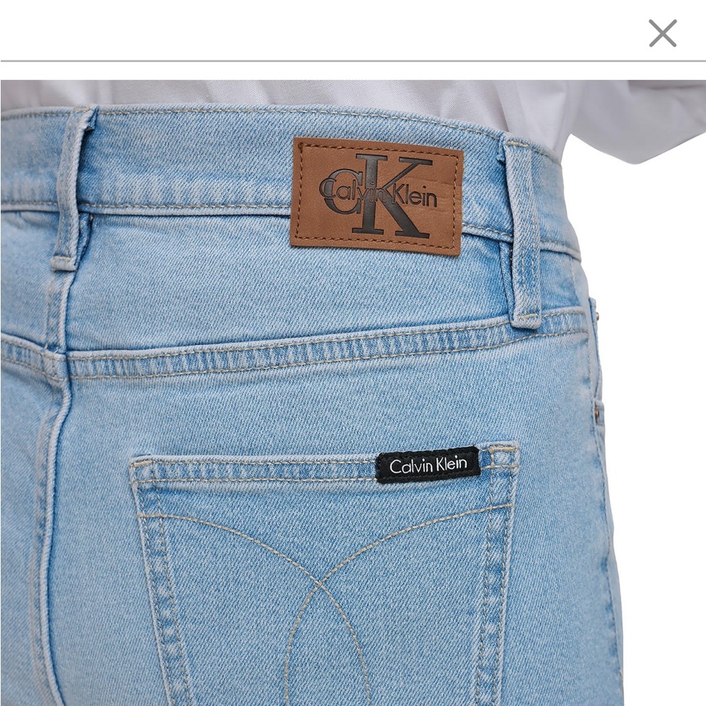 Calvin Klein Ladies Straight Jean - Picture 5 of 6